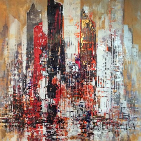 NEW YORK · 120 x 150 cm (sold) by Paul Ygartua