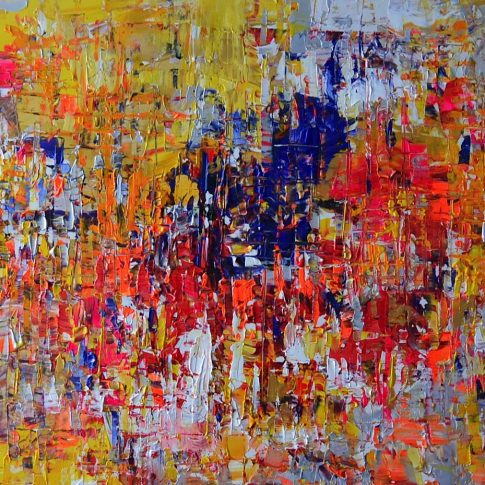 HEAT OF THE NIGHT · 91 x 150 cm (sold) by Paul Ygartua