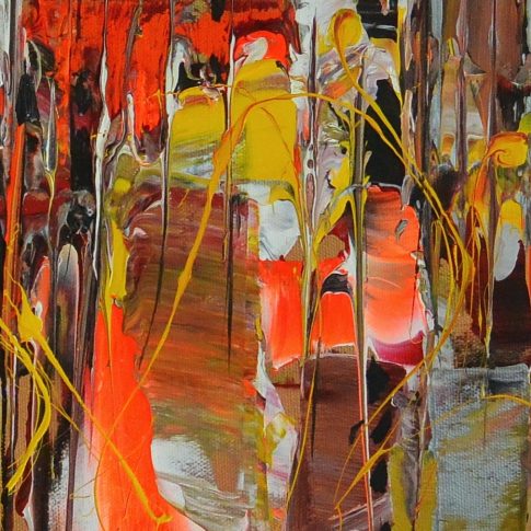 CITY LIMITS · 120 x 120 cm (sold) by Paul Ygartua