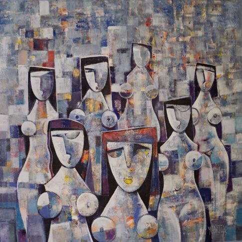 Hidden Complexities · 120 x 120 cm by Paul Ygartua
